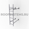 Лестница стеновая, универсальная Roofsystems Elite 400, RAL 7024