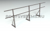 Ограждение кровельное для фальцевой кровли Roofsystems Econom фальц, H=900 мм RAL 8019, L=3000 мм