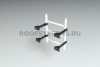 Кронштейн крепления пожарной лестницы к стене Roofsystems, ГОСТ, L=800 мм, RAL 9005