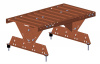 Ступень кровельная, универсальная Roofsystems Prestige Next RAL 8004