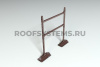 Рама крепления воздуховода Roofsystems Prestige, RAL 8017
