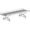 Мостик кровельный универсальный Roofsystems Alum Next, L=1500 мм, RAL 9010
