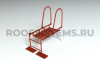 Парапетный мостик Roofsystems Prestige, H=400 мм, L=1150 мм RAL 3009