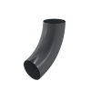 Колено трубы 72° Aquasystem Comfort Ø 90 мм, PE, RAL 7024