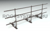Ограждение кровельное для мягкой черепицы и сланца Roofsystems Prestige, H=900 мм, RAL 8019