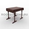 Эвакуационный трап для фальцевой кровли Roofsystems Prestige Next фальц, L=692 мм, RAL 8017