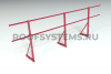 Ограждение кровельное для фальцевой кровли Roofsystems Econom фальц, H=900 мм RAL 3011, L=3000 мм