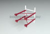 Кронштейн крепления пожарной лестницы к стене Roofsystems, ГОСТ, L=1000 мм, RAL 3011