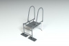 Парапетный мостик Roofsystems Prestige, H=400 мм, L=800 мм RAL 7024
