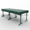 Эвакуационный трап Roofsystems Prestige, L=2422 мм, RAL 6005