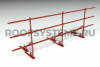 Ограждение кровельное для мягкой черепицы и сланца Roofsystems Prestige, H=900 мм, RAL 3009