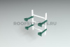 Кронштейн крепления пожарной лестницы к стене Roofsystems, ГОСТ, L=700 мм, RAL 6005