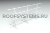 Ограждение кровельное для мягкой черепицы и сланца Roofsystems Prestige, H=1200 мм, RAL 9010