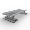 Мостик кровельный для плоской кровли Roofsystems Prestige, L=1200 мм RAL 7035