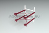 Кронштейн крепления пожарной лестницы к стене Roofsystems, ГОСТ, L=1200 мм, RAL 3005