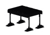 Эвакуационный трап для плоской кровли Roofsystems Prestige, L=1384 мм, RAL 9005