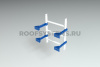 Кронштейн крепления пожарной лестницы к стене Roofsystems, ГОСТ, L=700 мм, RAL 5005