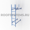 Лестница стеновая, универсальная Roofsystems Prestige 600, L=3000 мм RAL 5005