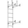 Лестница стеновая, универсальная Roofsystems Prestige 400, L=1800 мм RAL 9010