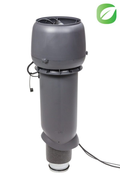 P-вентилятор Vilpe, ECo 190 P, 125/ ИЗ/ 700 мм серый