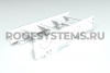 Лестница кровельная маршевая для мягкой черепицы и сланца Roofsystems Prestige, 1000 мм, RAL 9010