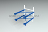 Кронштейн крепления пожарной лестницы к стене Roofsystems, ГОСТ, L=1000 мм, RAL 5005