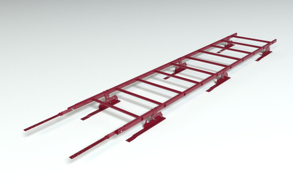 Лестница кровельная для мягкой черепицы и сланца Roofsystems Prestige 400
