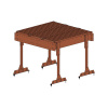 Эвакуационный трап Roofsystems Prestige, L=1038 мм, RAL 8004