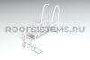 Парапетный мостик Roofsystems Prestige, H=600 мм, L=1500 мм RAL 9010