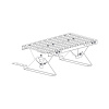Ступень кровельная для композитной черепицы Roofsystems Prestige композит, RAL 9010