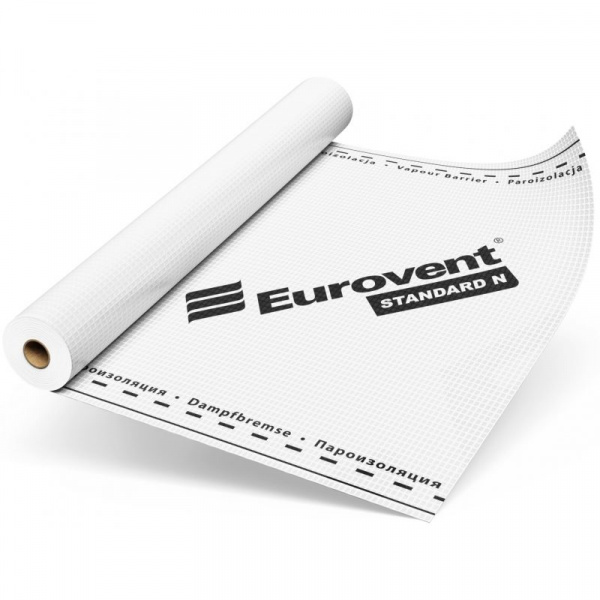 Eurovent STANDARD N 90, пароизоляционная армированная пленка, 75 м²
