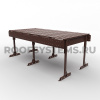 Эвакуационный трап для фальцевой кровли Roofsystems Prestige Next фальц, L=2076 мм, RAL 8017