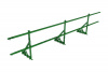 Ограждение кровельное для фальцевой кровли Roofsystems Prestige Master фальц, H=600 мм RAL 6002, L=3000 мм