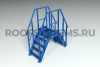 Переход через парапет Roofsystems Prestige, высота 0,68 м, ширина 660 мм, RAL 5005