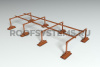 Рама монтажная Roofsystems Prestige, 8 опор, RAL 8004