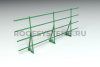 Ограждение кровельное для фальцевой кровли Roofsystems Alum Master фальц, H=1200 мм, RAL 6002