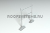 Рама крепления воздуховода Roofsystems Prestige, RAL 7004