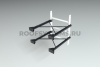 Кронштейн крепления пожарной лестницы к стене Roofsystems, ГОСТ, L=1200 мм, RAL 9005