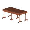 Эвакуационный трап Roofsystems Prestige, L=2076 мм, RAL 8004