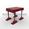 Эвакуационный трап для плоской кровли Roofsystems Prestige, L=692 мм, RAL 3005
