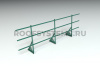Ограждение кровельное, универсальное Roofsystems Alum Next, H=900 мм, RAL 6005