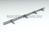 Снегозадержатель для фальцевой кровли Roofsystems Alum Master фальц, 4 опоры, 2 трубы, круг Ø32 мм, RAL 7024