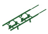 Лестница кровельная Roofsystems Prestige 600 Master фальц, L=1800 мм RAL 6002
