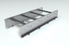 Лестница кровельная маршевая, универсальная Roofsystems Prestige Next, 485 мм, L=1200 мм zinc