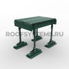 Эвакуационный трап для плоской кровли Roofsystems Prestige, L=692 мм, RAL 6005