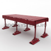 Эвакуационный трап для плоской кровли Roofsystems Prestige, L=2422 мм, RAL 3005