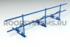 Ограждение кровельное для мягкой черепицы и сланца Roofsystems Prestige, H=600 мм, RAL 5005