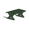 Ступень кровельная для композитной черепицы Roofsystems Prestige композит, RAL 6020