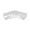 Угол желоба внутренний 90° Aquasystem Comfort Ø 125 мм, PE, RR 20