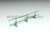 Ограждение кровельное для фальцевой кровли Roofsystems Alum Master фальц, H=600 мм, RAL 6002
